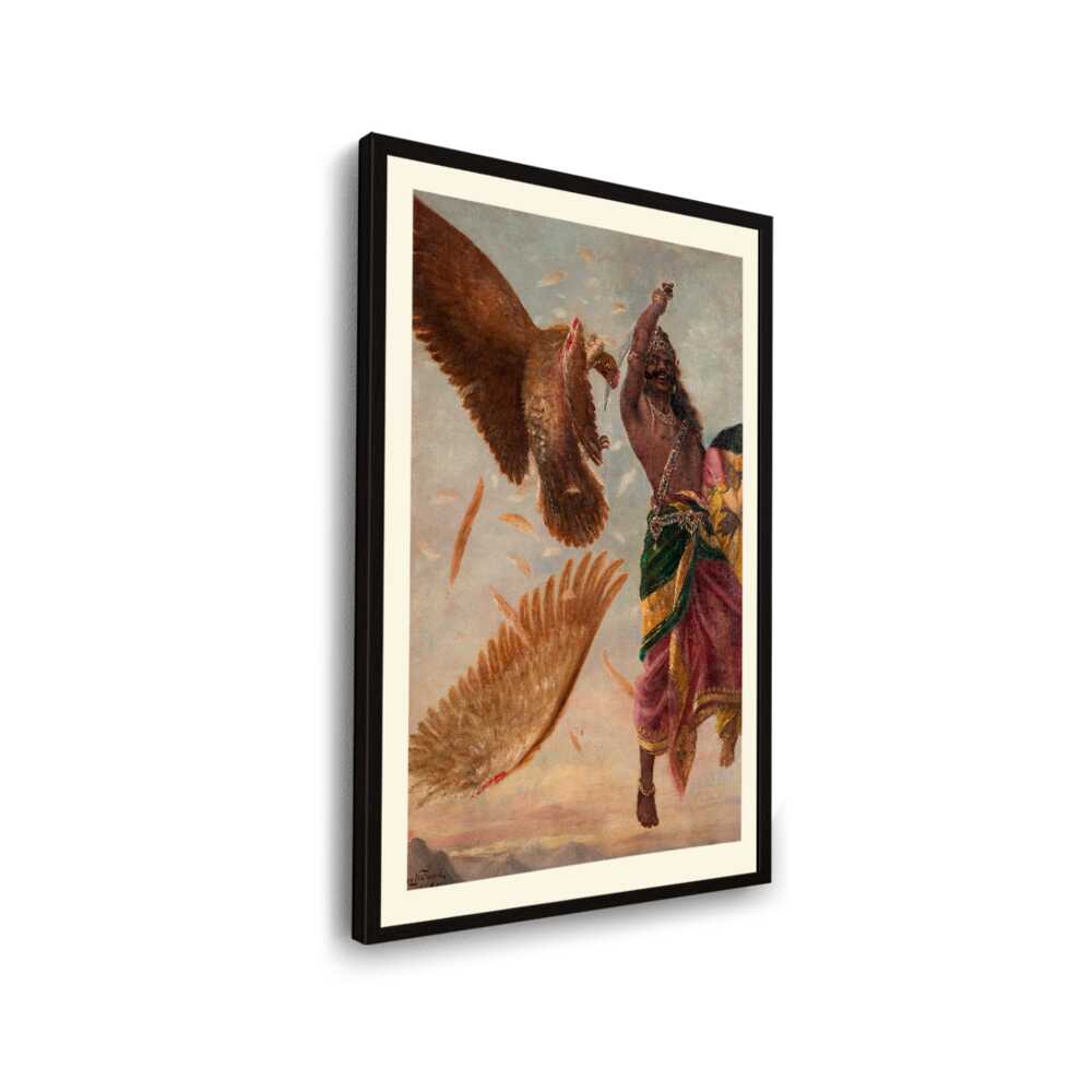 Jatayu Ravan Sita_RRV - WALL MOUNT FRAME