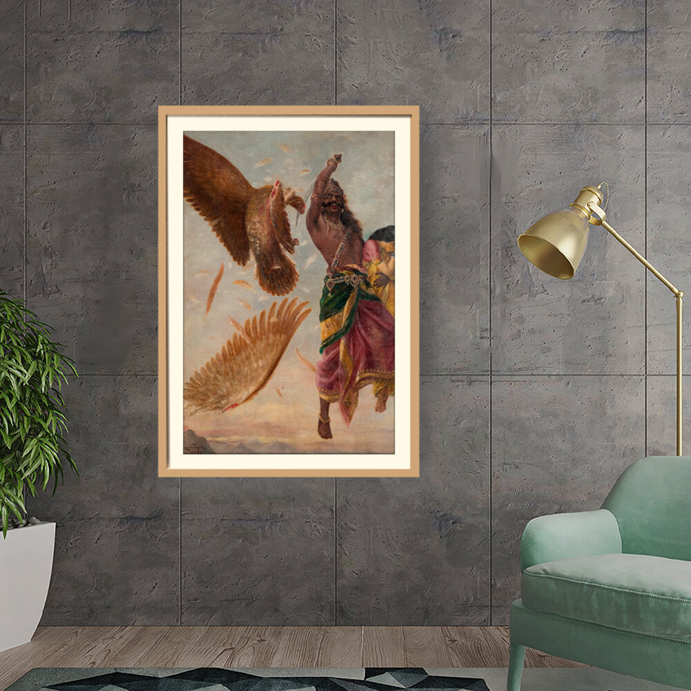 Jatayu Ravan Sita_RRV - WALL MOUNT FRAME