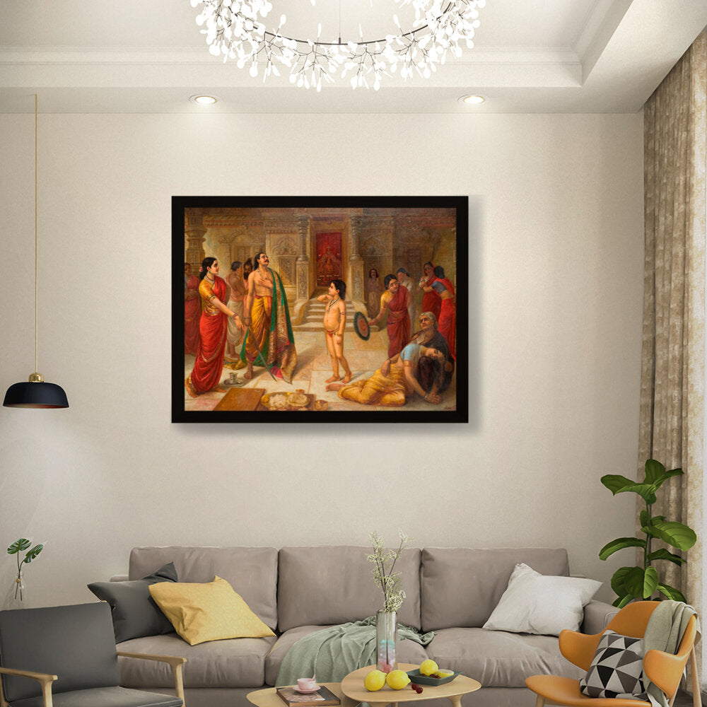 Mohini - Framed Canvas