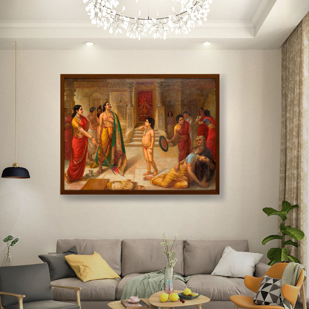 Mohini - Framed Canvas