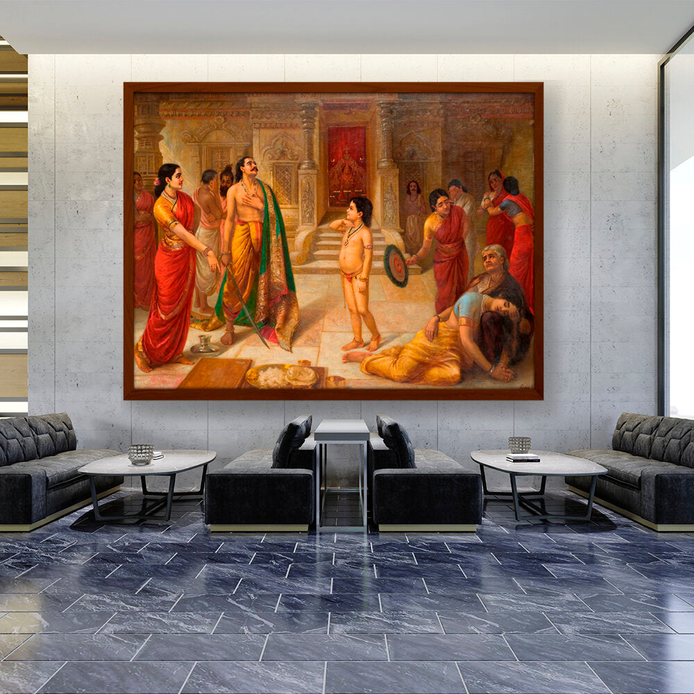 Mohini - Framed Canvas