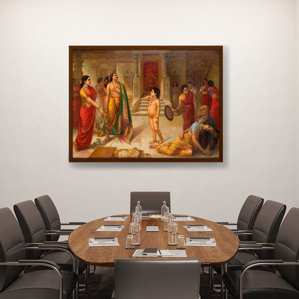 Mohini - Framed Canvas