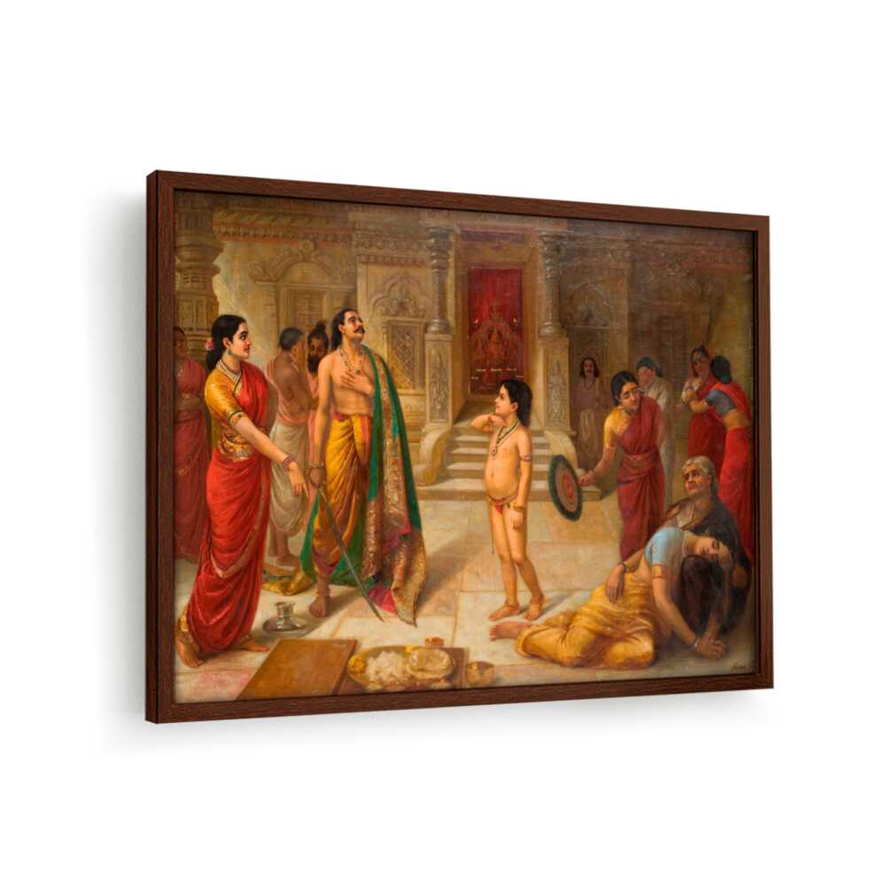 Mohini - Framed Canvas