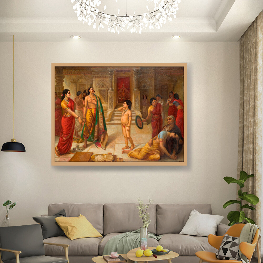 Mohini - Framed Canvas