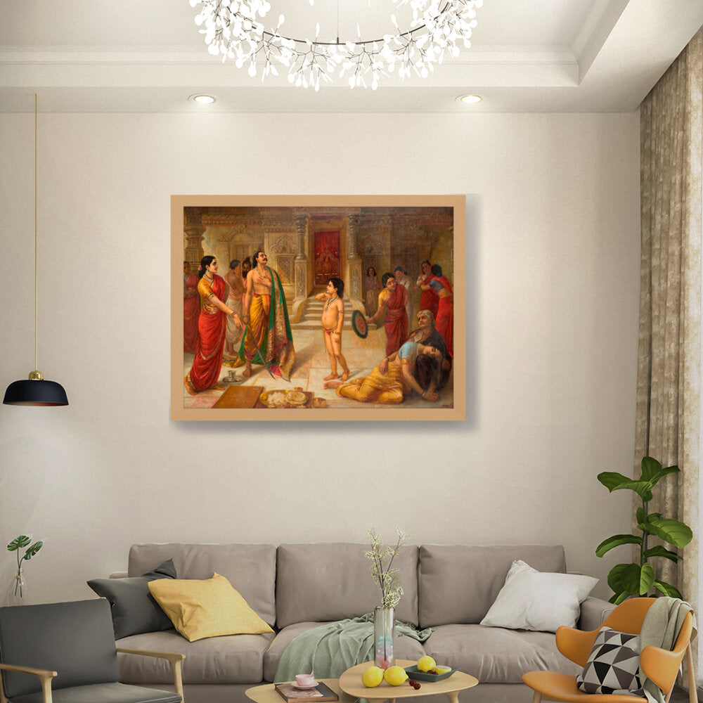 Mohini - Framed Canvas
