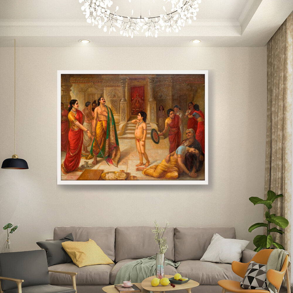Mohini - Framed Canvas