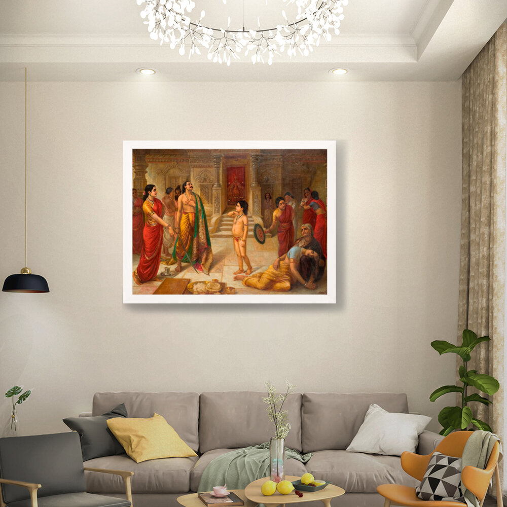 Mohini - Framed Canvas