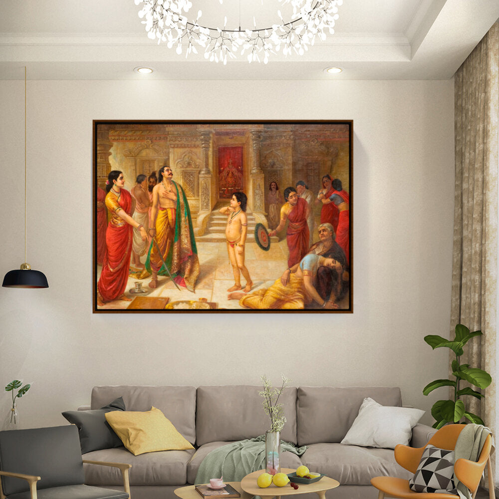 Mohini - FLOATING FRAME