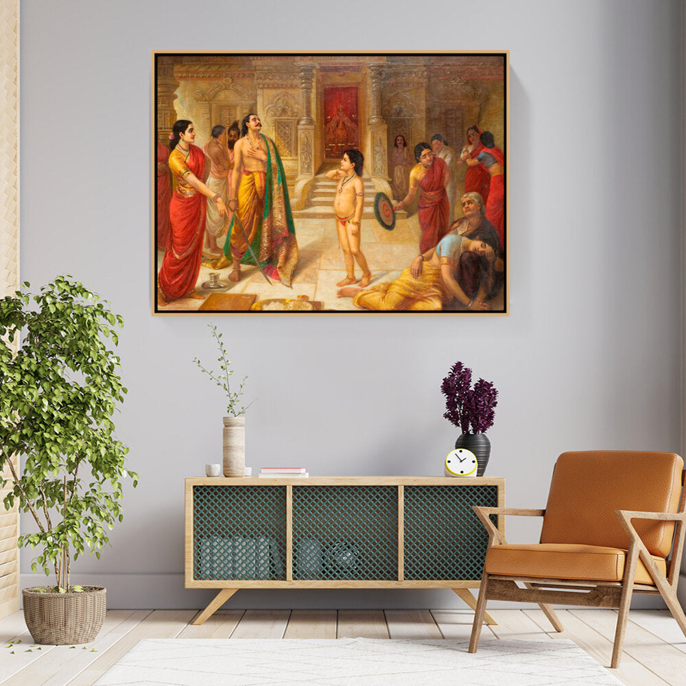 Mohini - FLOATING FRAME