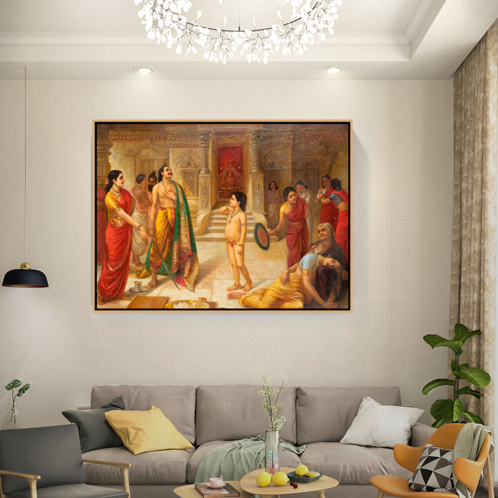 Mohini - FLOATING FRAME