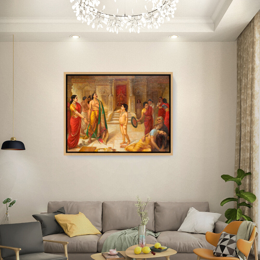 Mohini - FLOATING FRAME