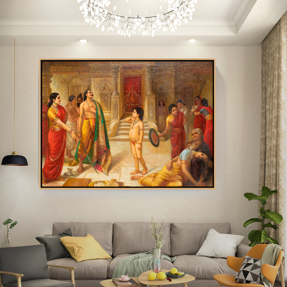 Mohini - FLOATING FRAME