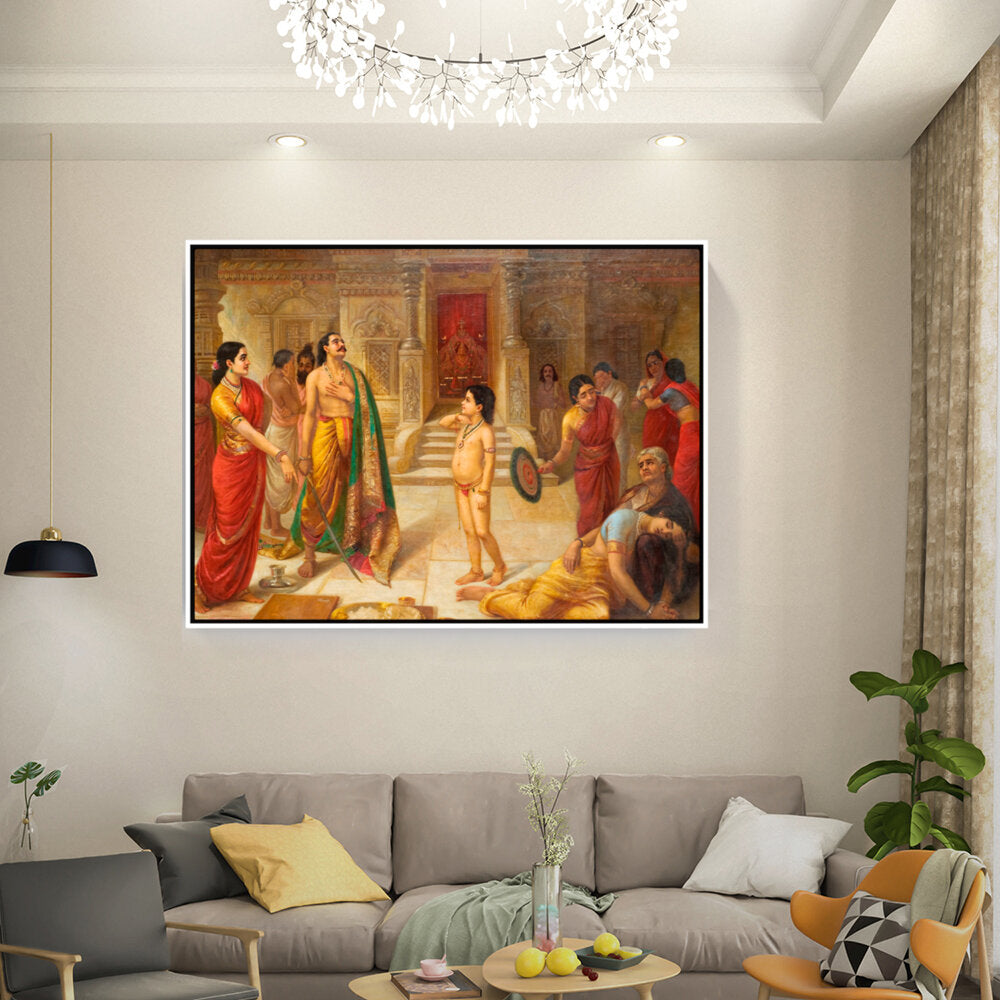 Mohini - FLOATING FRAME