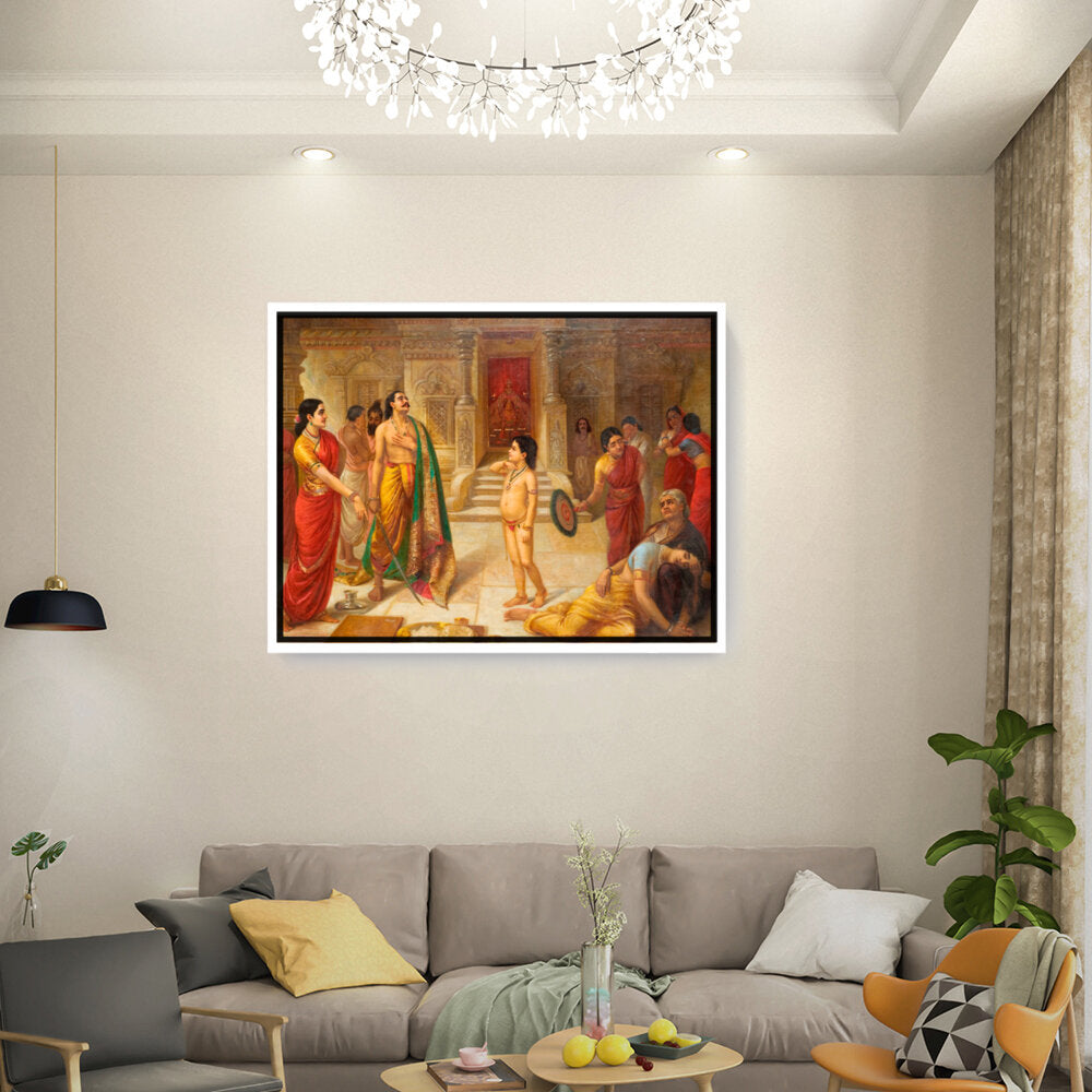 Mohini - FLOATING FRAME