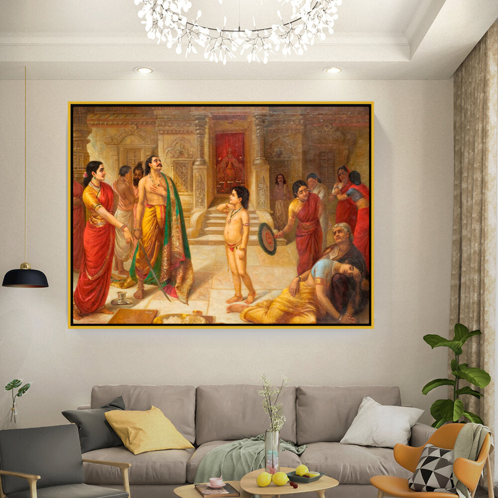 Mohini - FLOATING FRAME