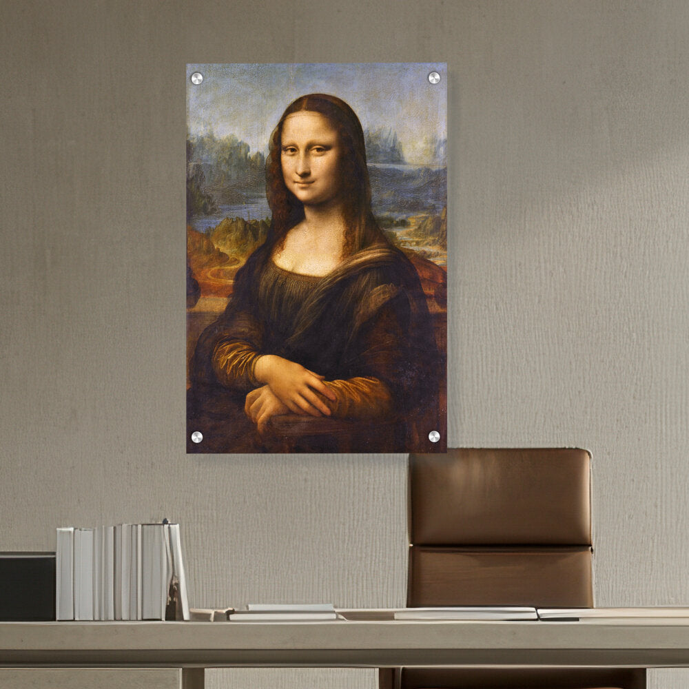 Artist1 - Art - Mona Lisa - Acrylic Wall Photo