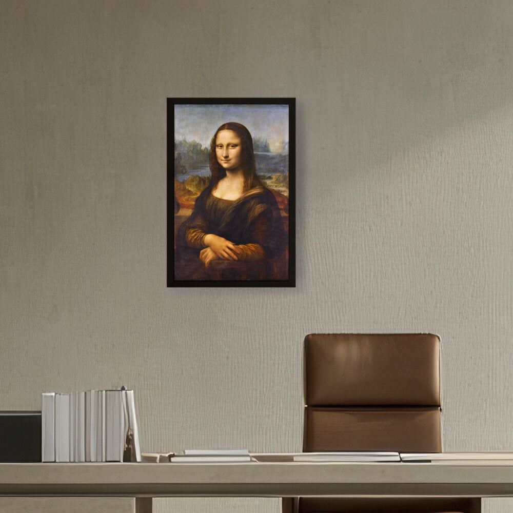Mona Lisa - Framed Canvas