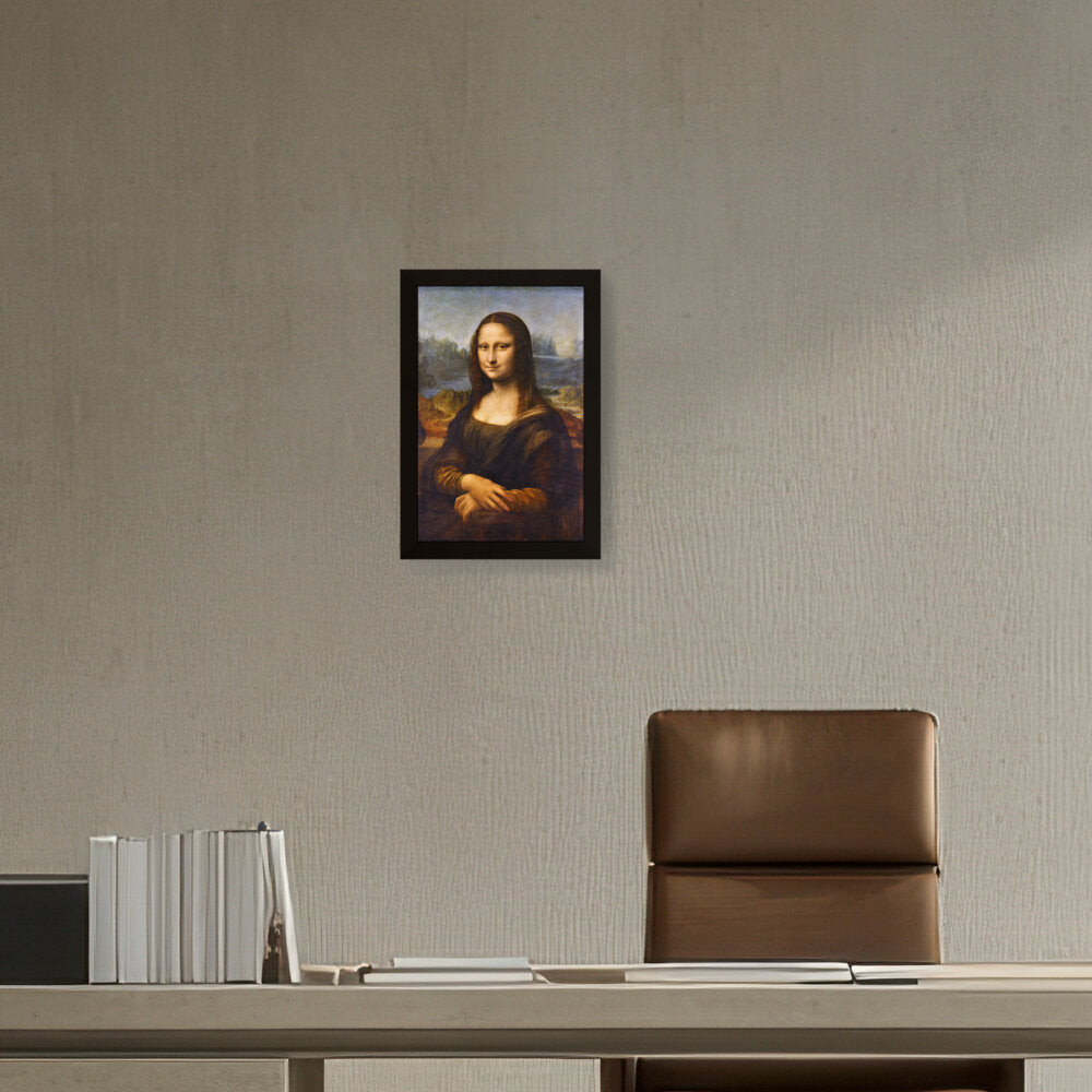 Mona Lisa - Framed Canvas