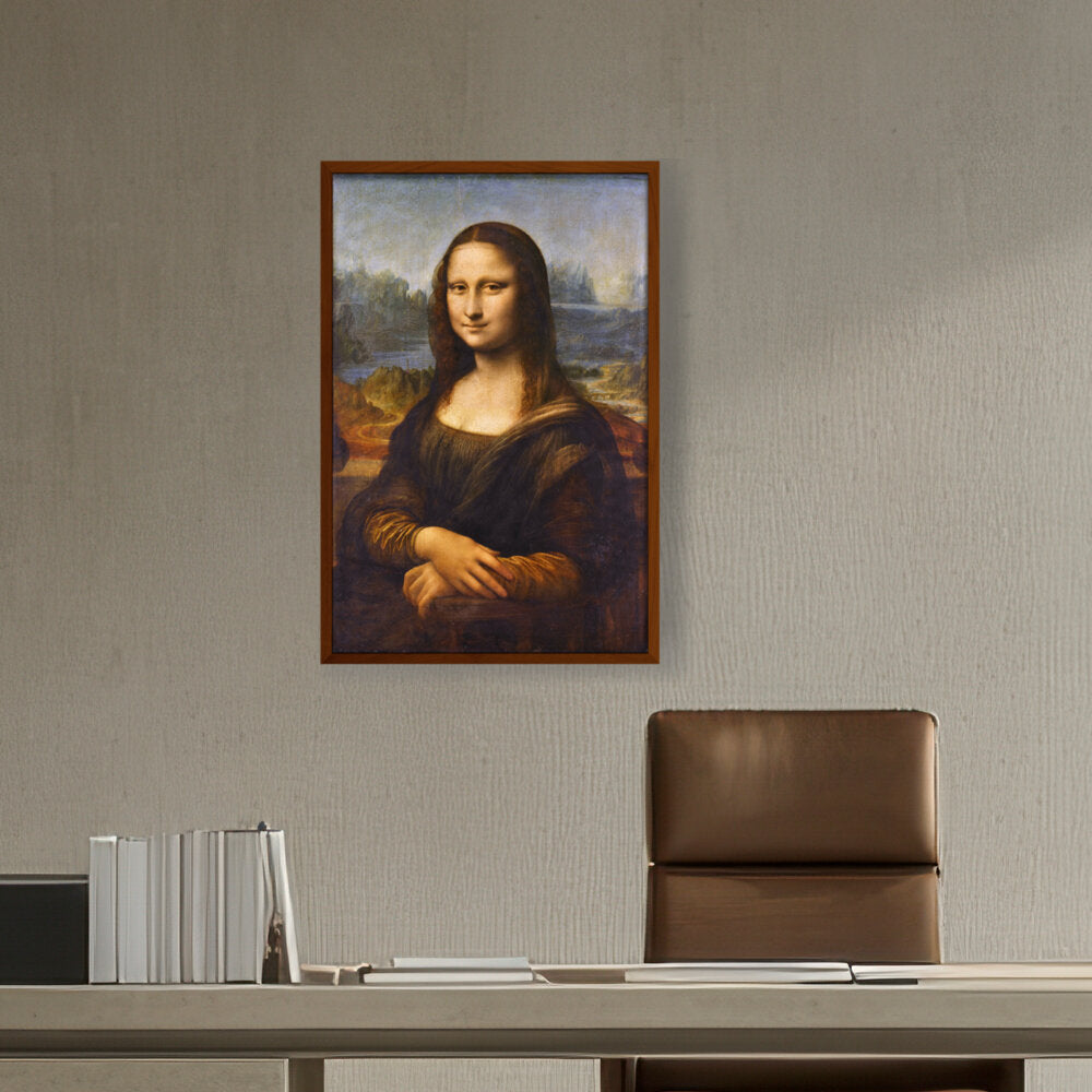 Mona Lisa - Framed Canvas