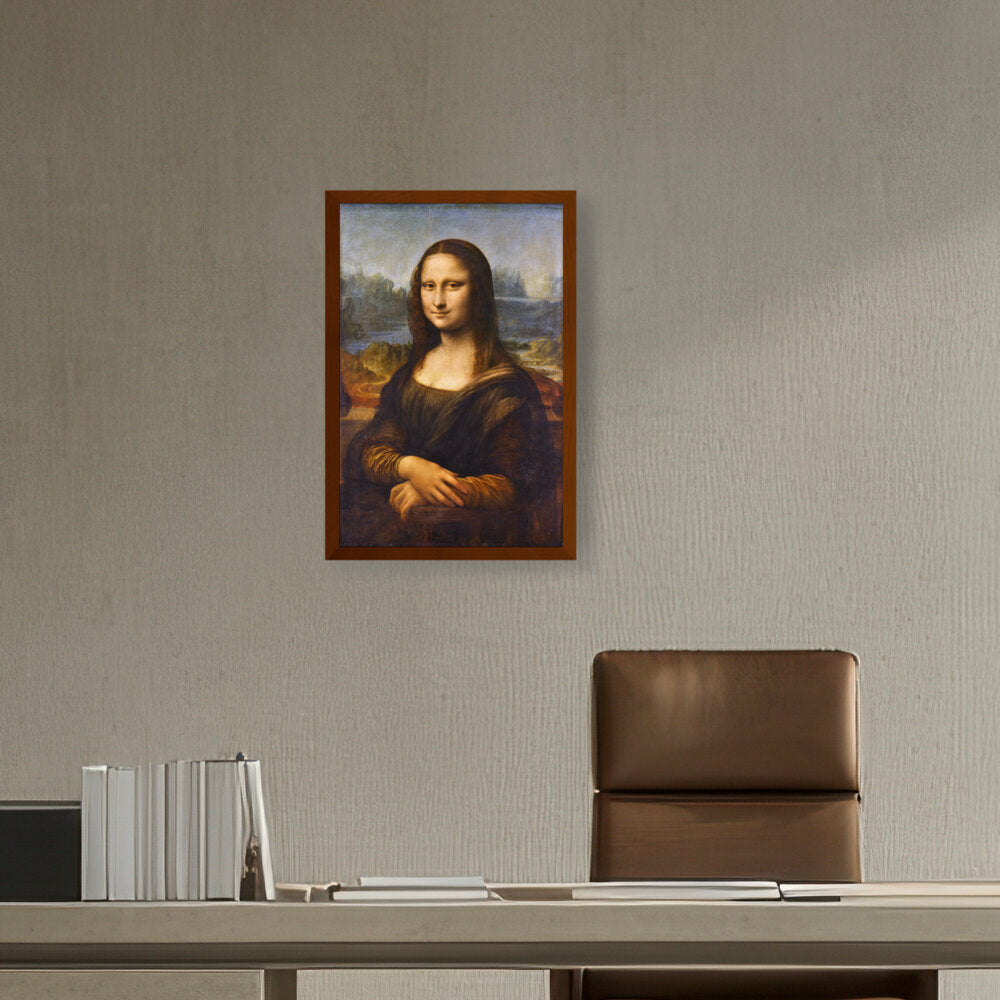 Mona Lisa - Framed Canvas