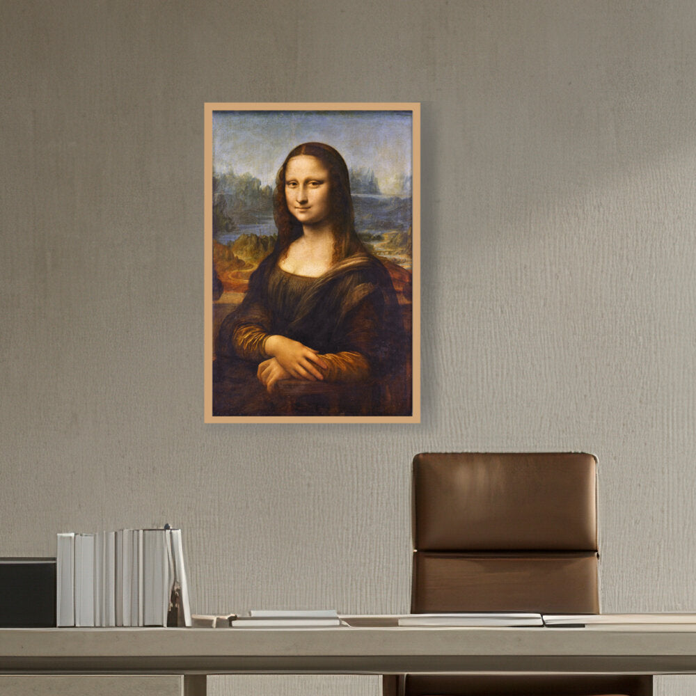 Mona Lisa - Framed Canvas