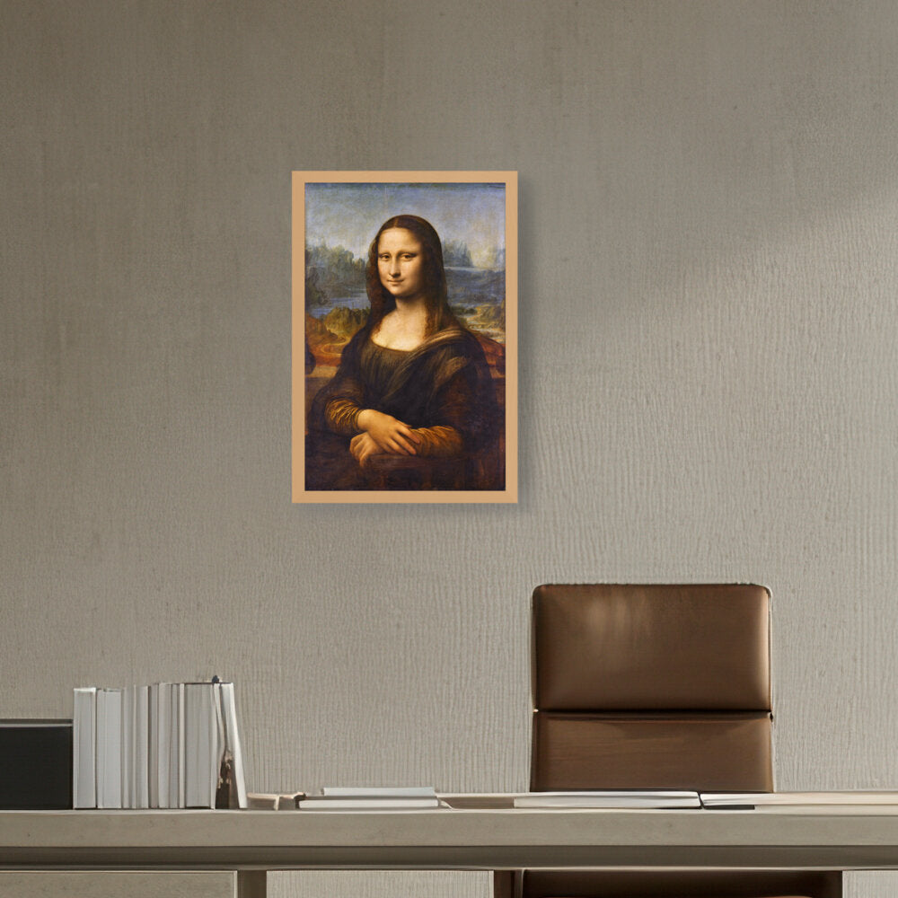 Mona Lisa - Framed Canvas