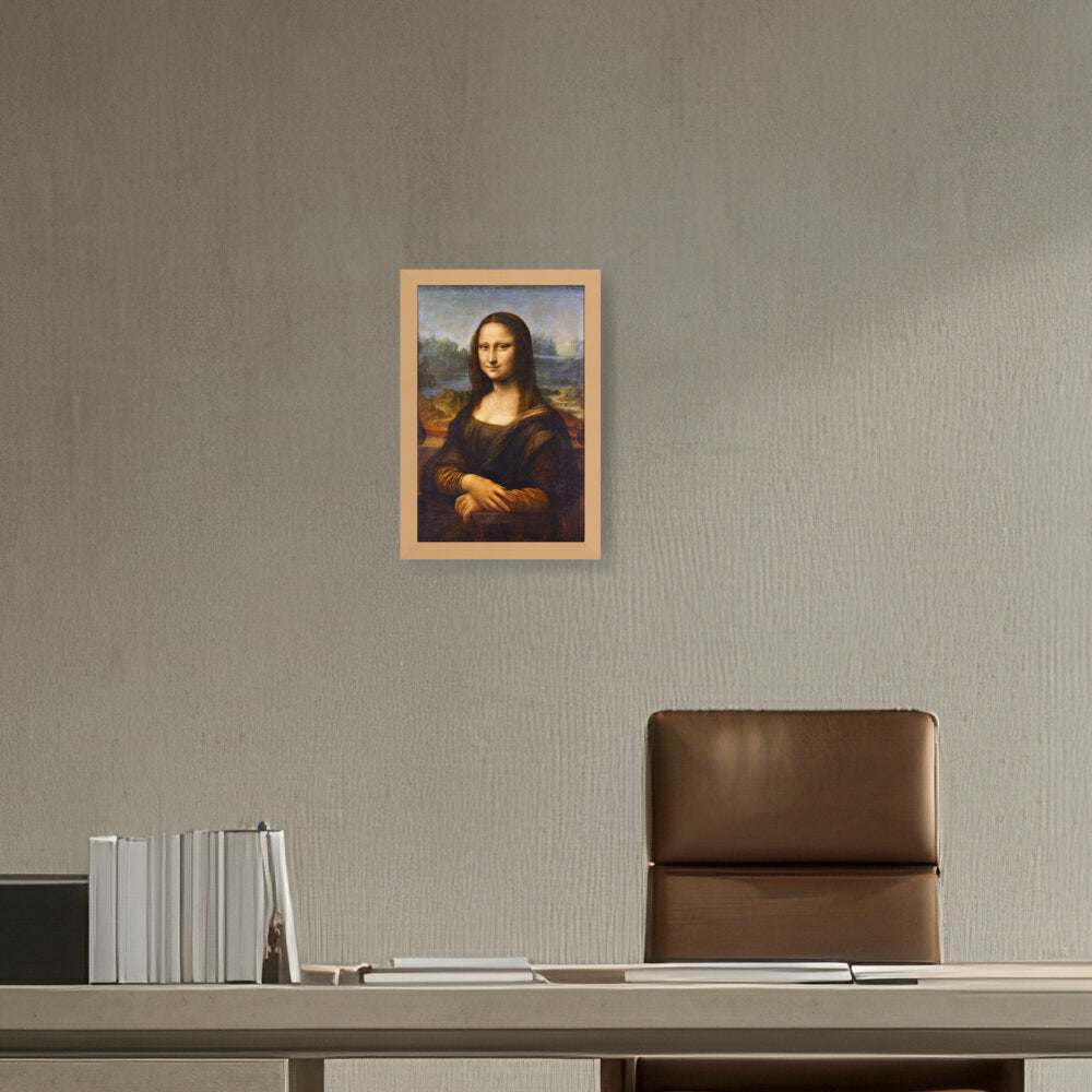 Mona Lisa - Framed Canvas