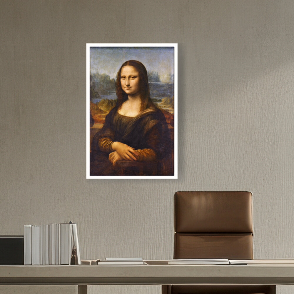 Mona Lisa - Framed Canvas