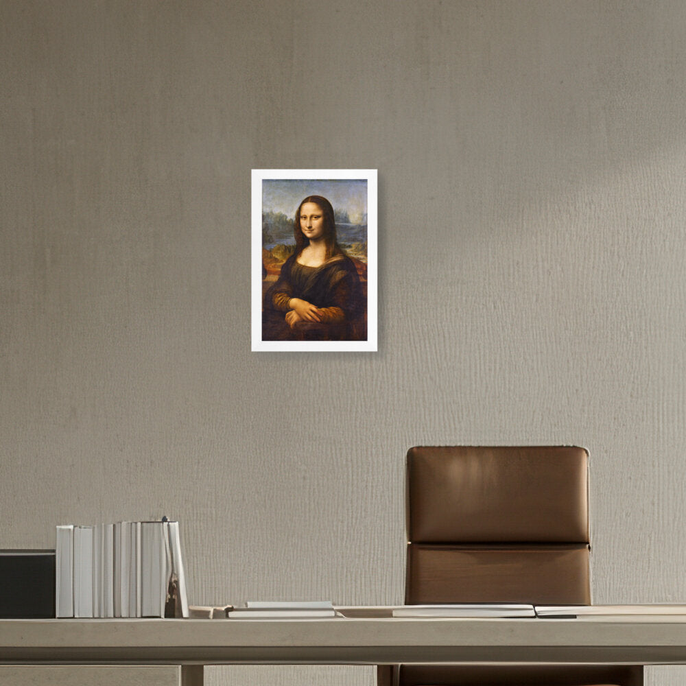Mona Lisa - Framed Canvas
