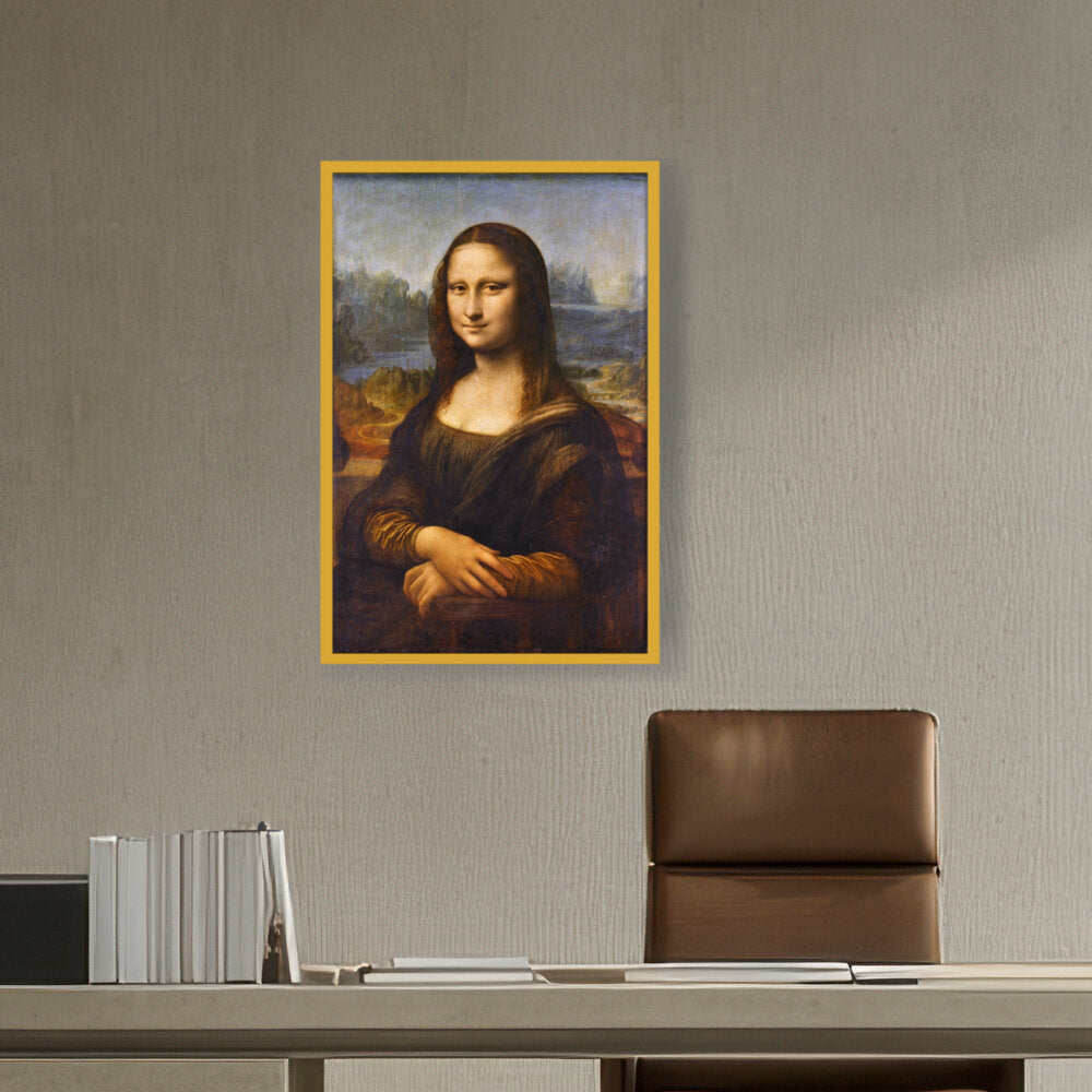 Mona Lisa - Framed Canvas