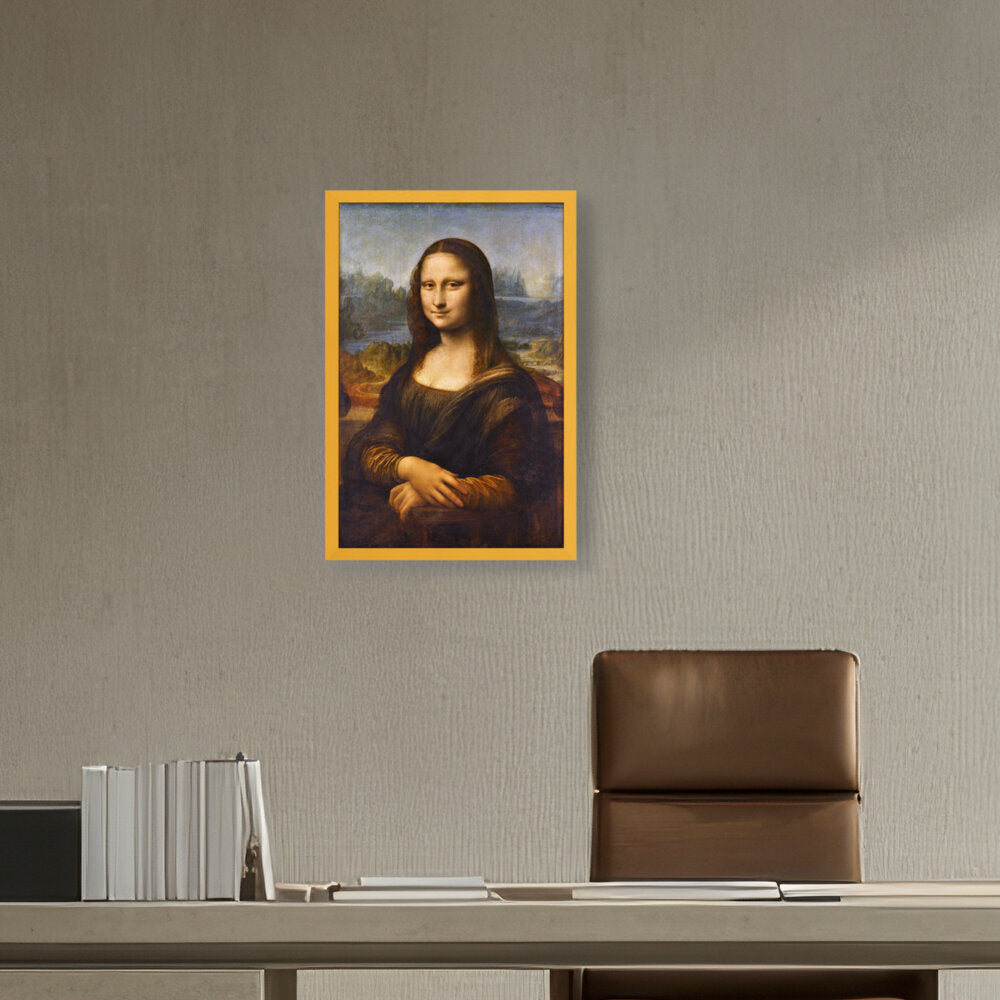 Mona Lisa - Framed Canvas