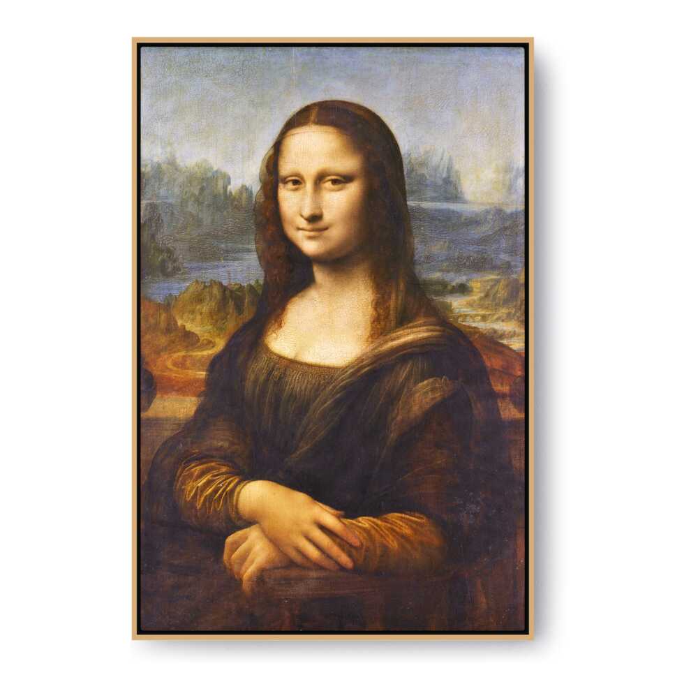 Mona Lisa - FLOATING FRAME