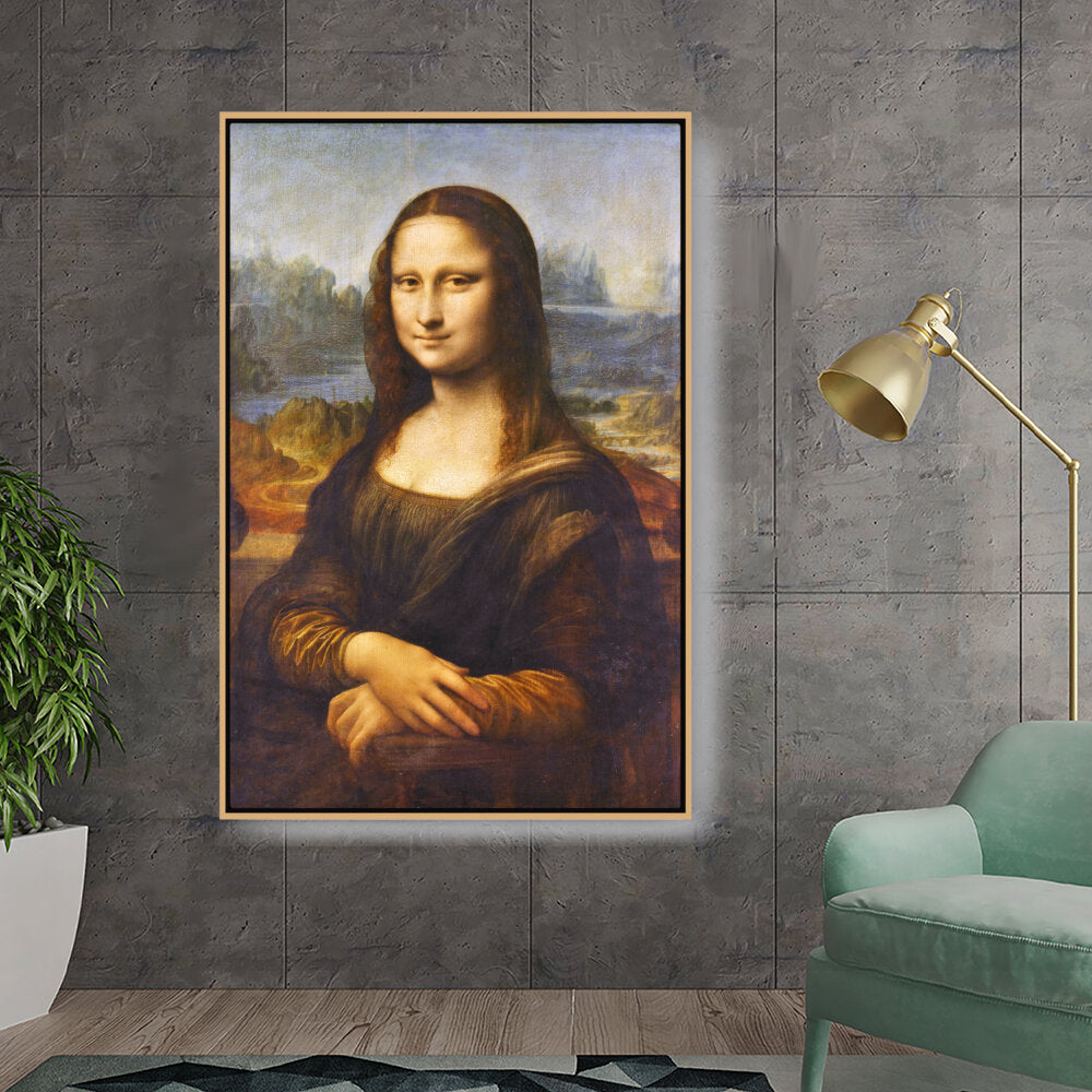 Mona Lisa - FLOATING FRAME