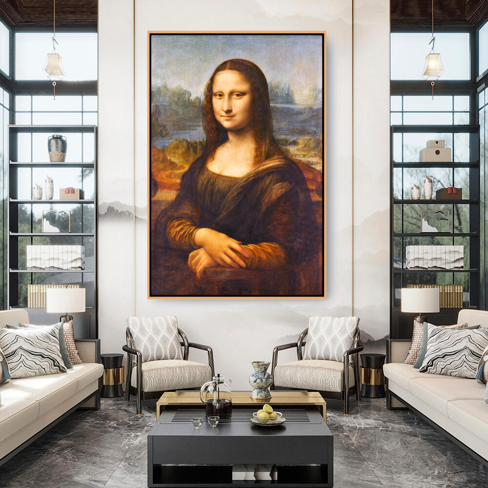 Mona Lisa - FLOATING FRAME