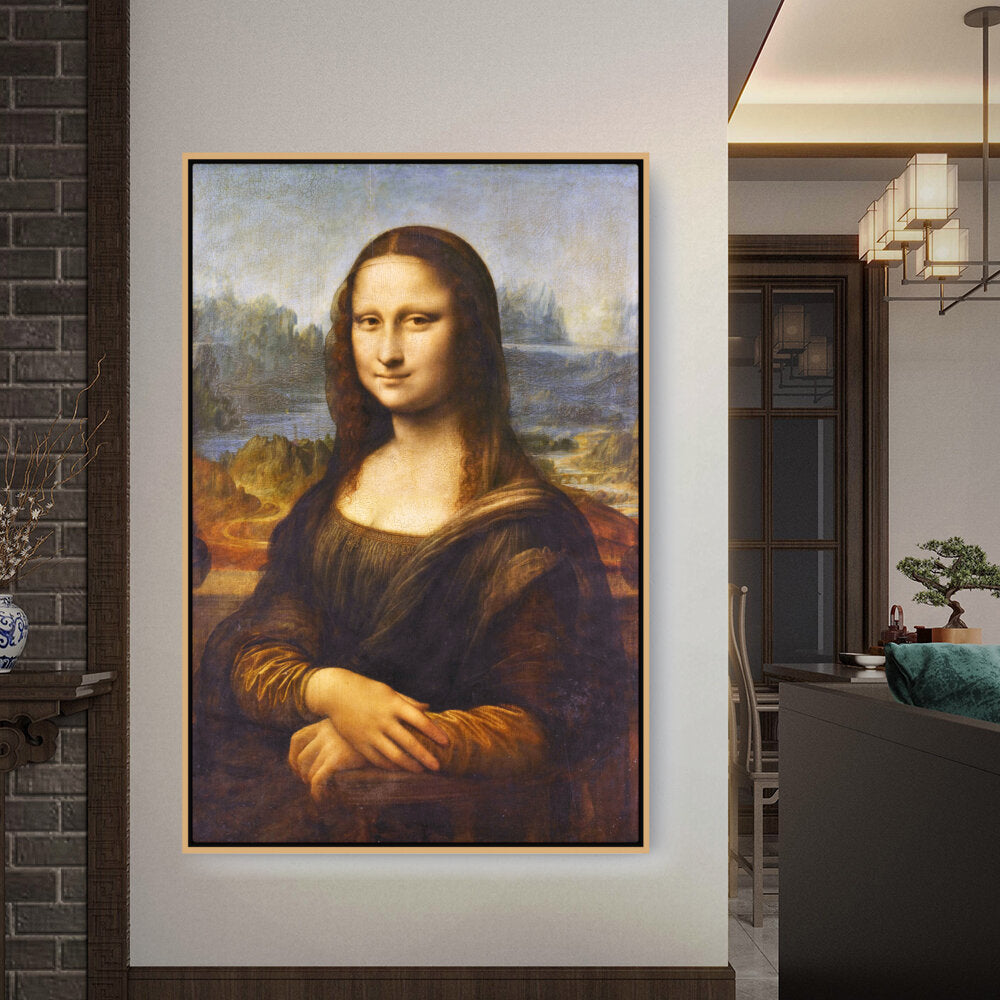 Mona Lisa - FLOATING FRAME