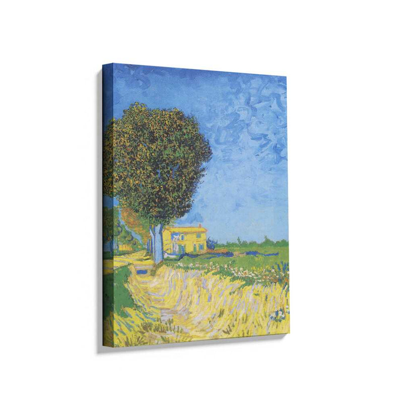 Picasoul - Picasoul Curated - Country Road With House - Wall Decor