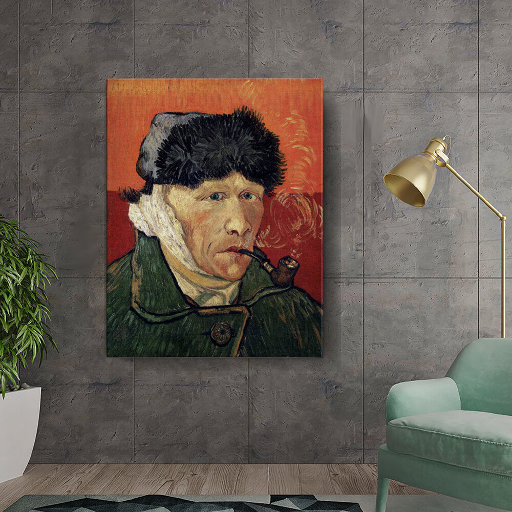 Self-Portrait With A Pipe