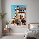 Before_the_Great_Mosque_Mathur - Acrylic Wall Photo