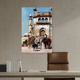 Before_the_Great_Mosque_Mathur - Acrylic Wall Photo