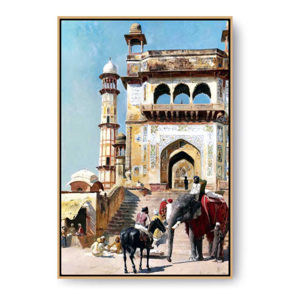 Before_the_Great_Mosque_Mathur - FLOATING FRAME