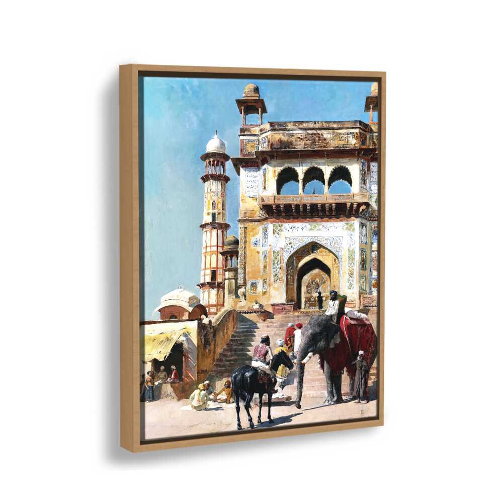 Before_the_Great_Mosque_Mathur - FLOATING FRAME