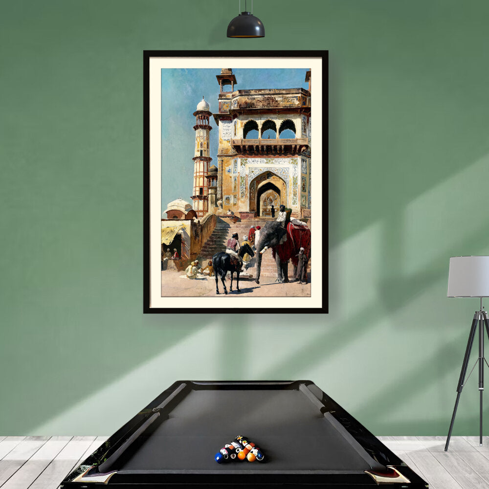 Before_the_Great_Mosque_Mathur - WALL MOUNT FRAME