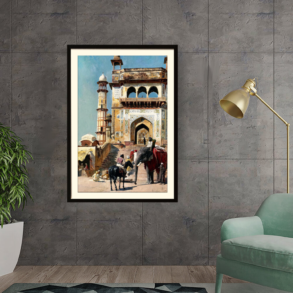 Before_the_Great_Mosque_Mathur - WALL MOUNT FRAME