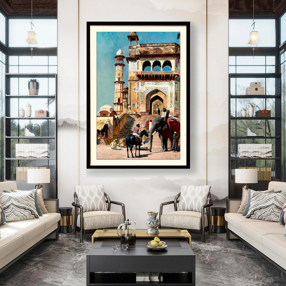 Before_the_Great_Mosque_Mathur - WALL MOUNT FRAME