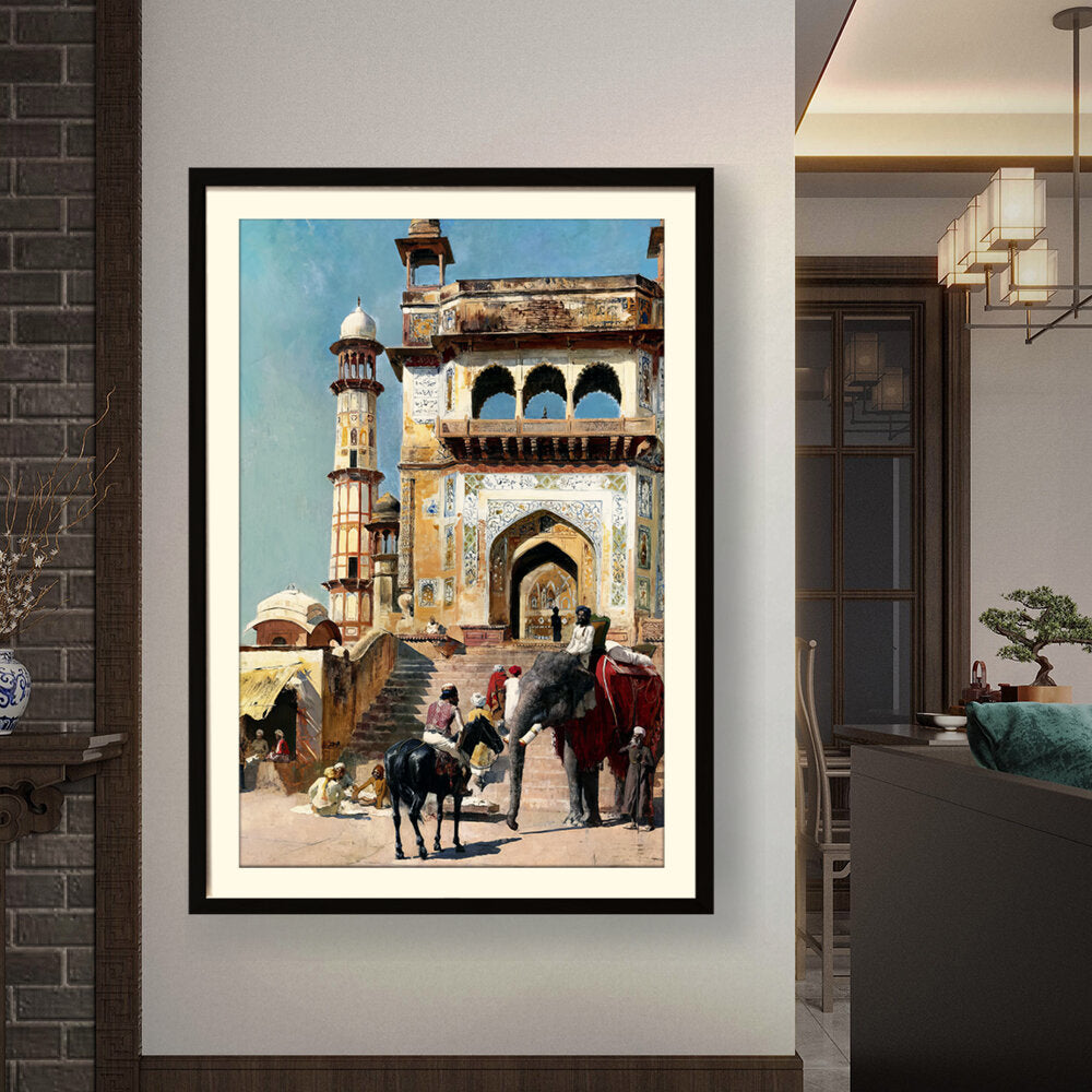 Before_the_Great_Mosque_Mathur - WALL MOUNT FRAME