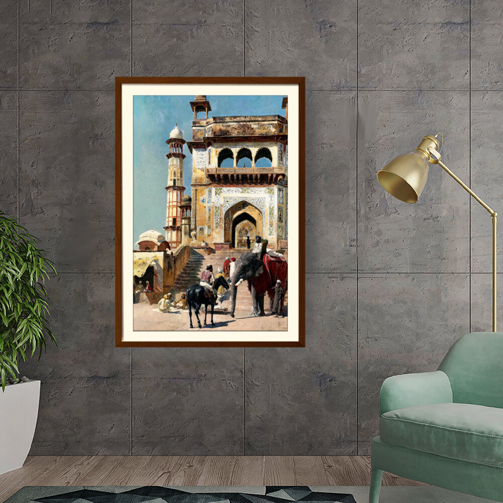 Before_the_Great_Mosque_Mathur - WALL MOUNT FRAME