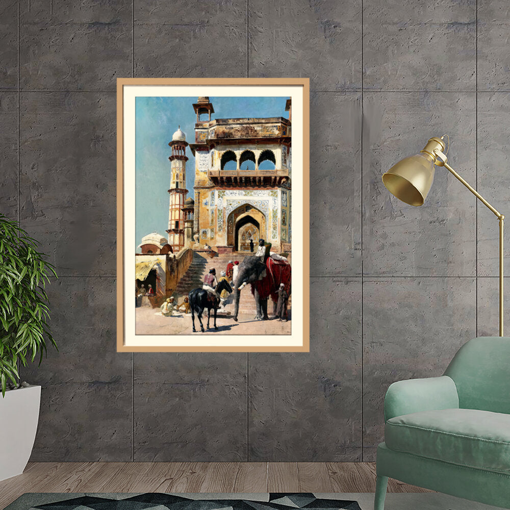 Before_the_Great_Mosque_Mathur - WALL MOUNT FRAME