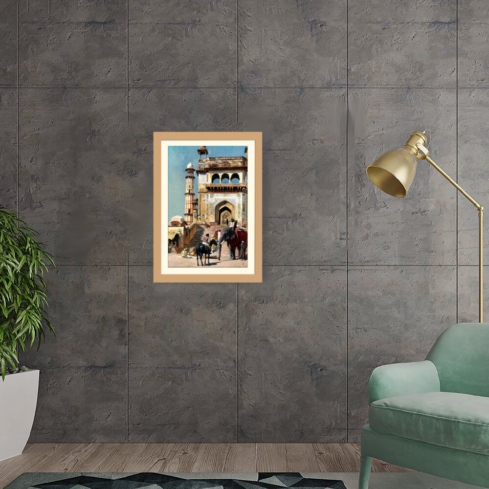 Before_the_Great_Mosque_Mathur - WALL MOUNT FRAME