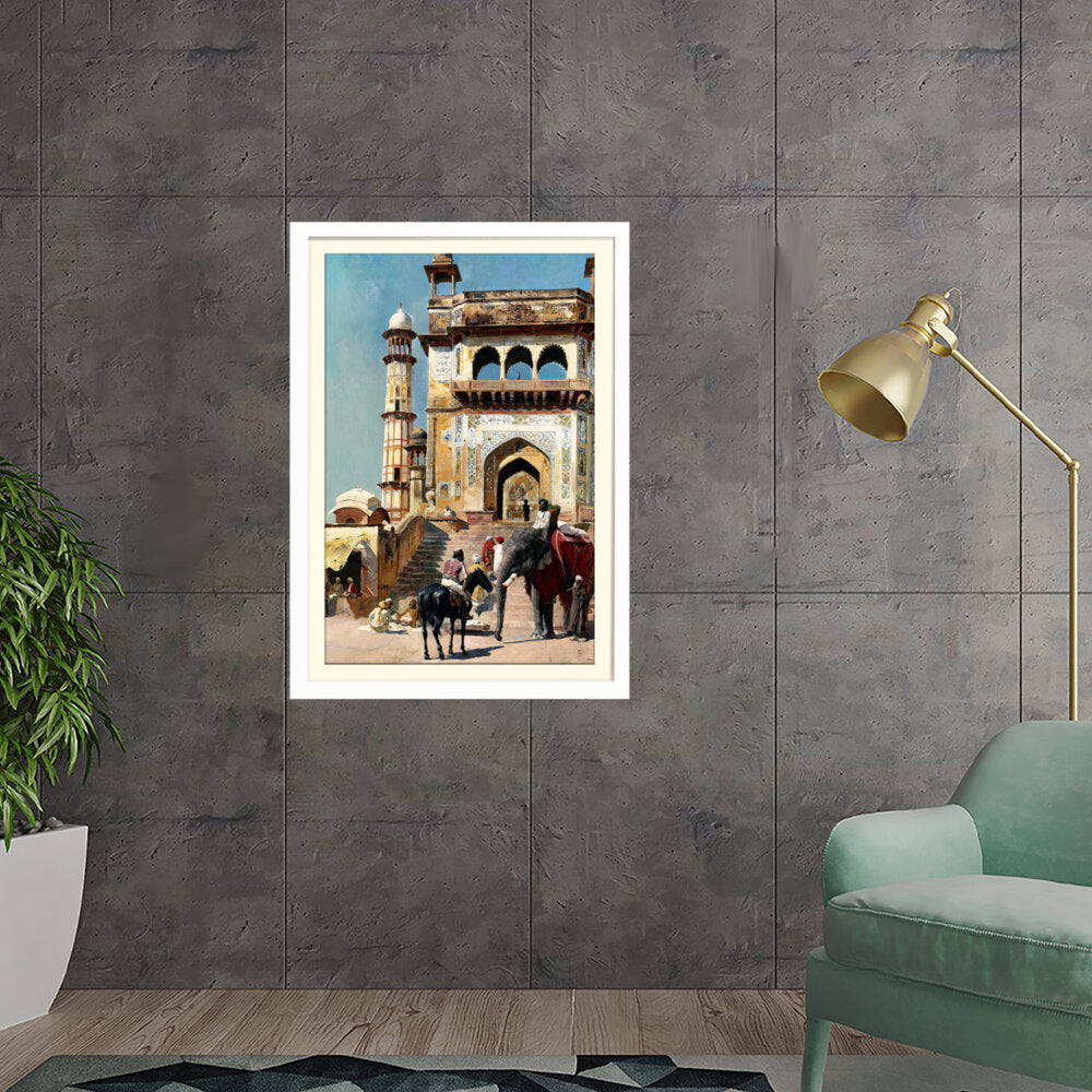 Before_the_Great_Mosque_Mathur - WALL MOUNT FRAME