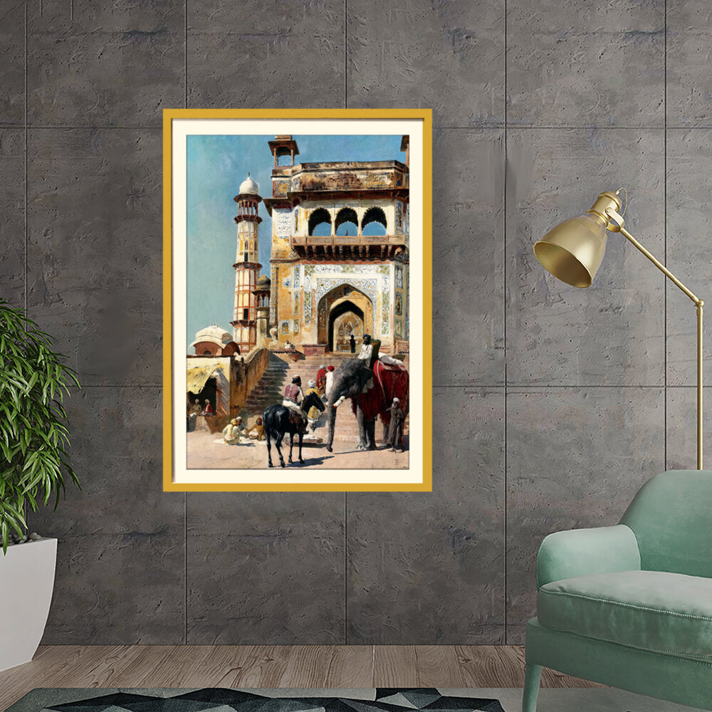 Before_the_Great_Mosque_Mathur - WALL MOUNT FRAME